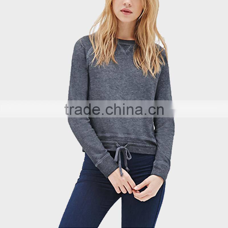 2015 Ladies New Sweater with tie