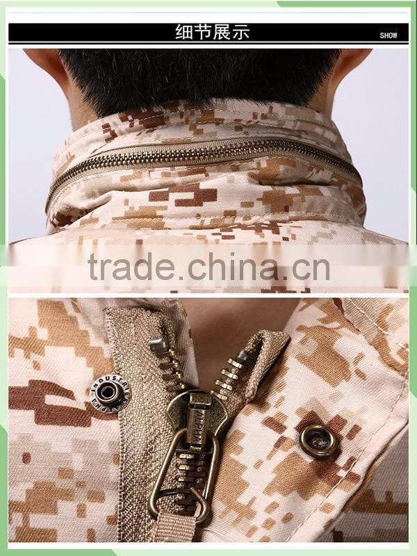 Manufacture Camo Military uniforms Coat Cold weather man's field American M65 Army Jackets M65 Field jacket with Lining