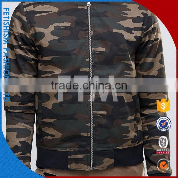 Short Time Delivery OEM service military jacket men