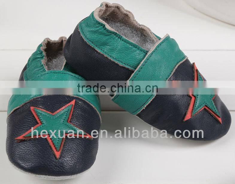 soft sole kids leather shoes
