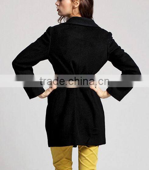 Autumn/ Winter women long coat turkey / women's Coat keep warm