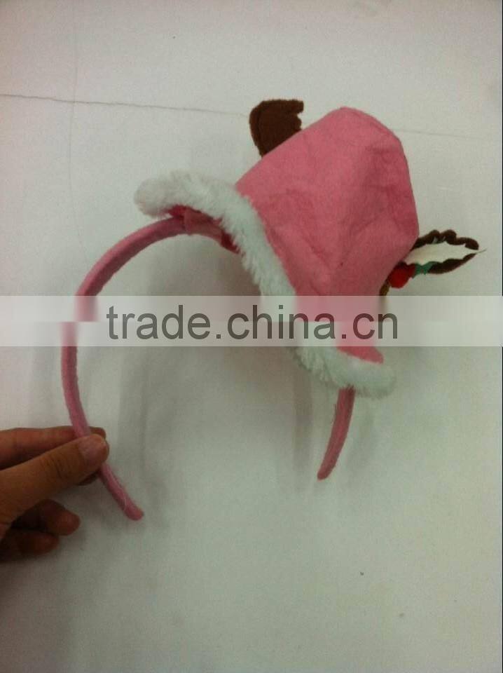 Funny Christmas Decoration Moose Antler Headband