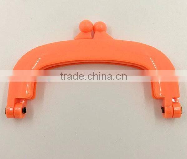 2016 new+ high quality bag accessory 10cm plastic purse frame