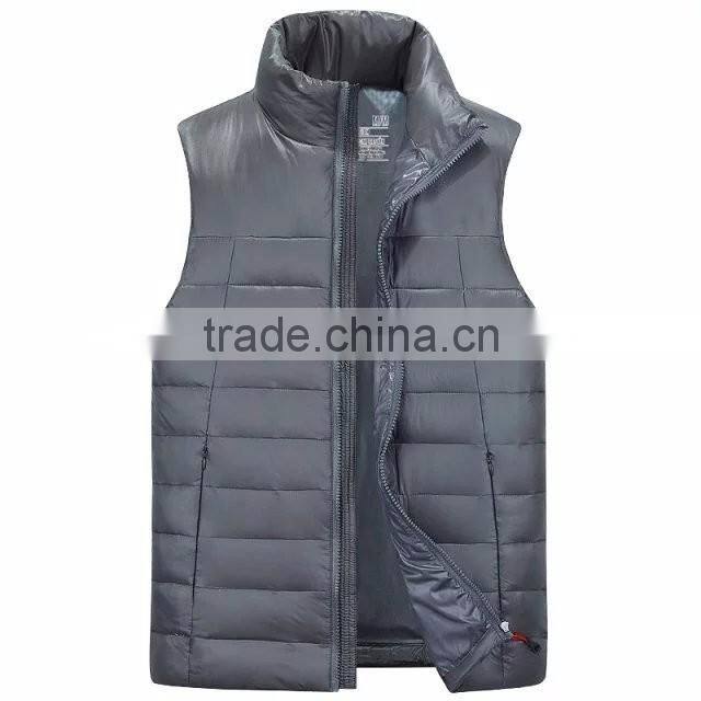 2016 Foldable Lightweight Western Mens Goose Down Vest