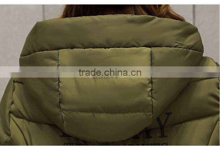 Female 2017 New Women's Winter Jacket Cotton Jacket Slim Parkas Ladies Coats