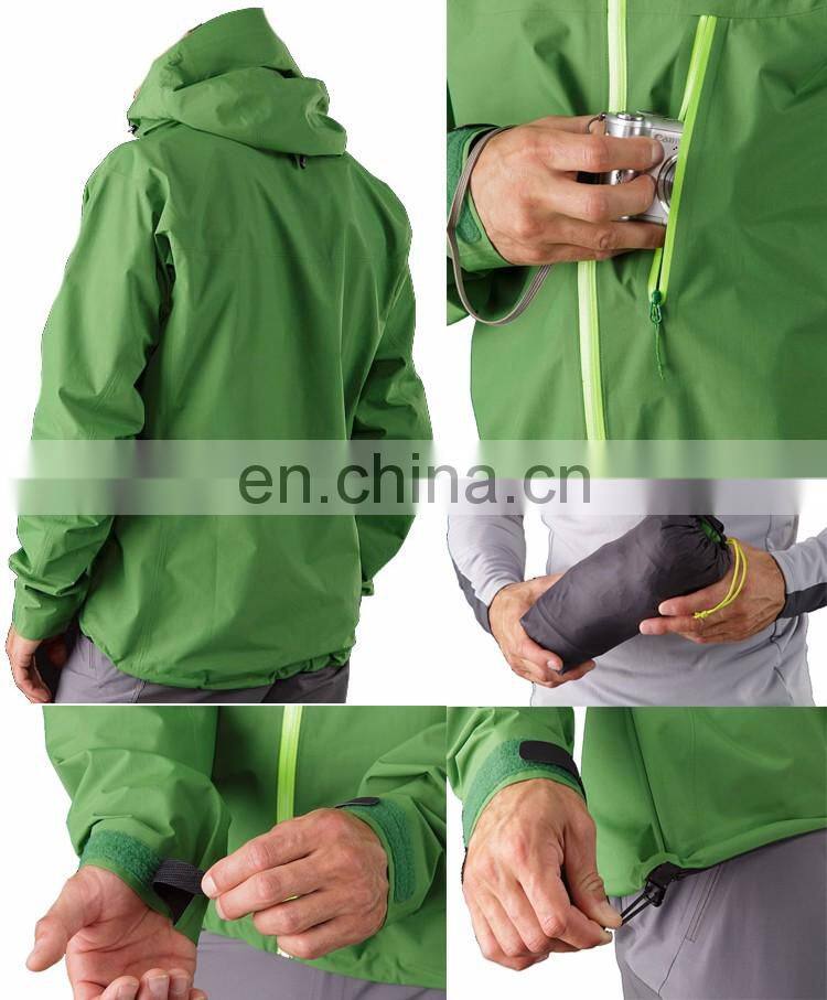 Packable Casual Hiking Light Rain Jacket
