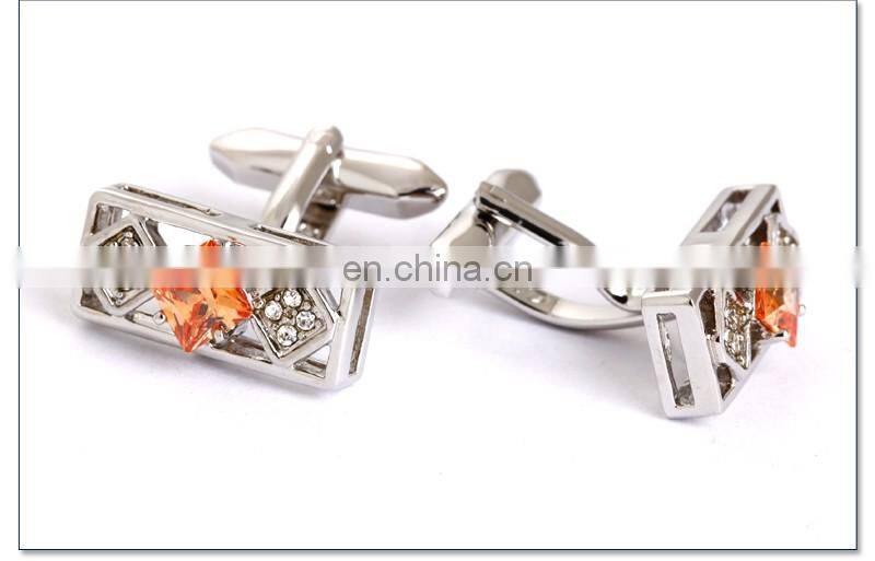 New product diamond cufflinks fashion jewelry luxurious crystal cufflinks zircon cufflinks best men