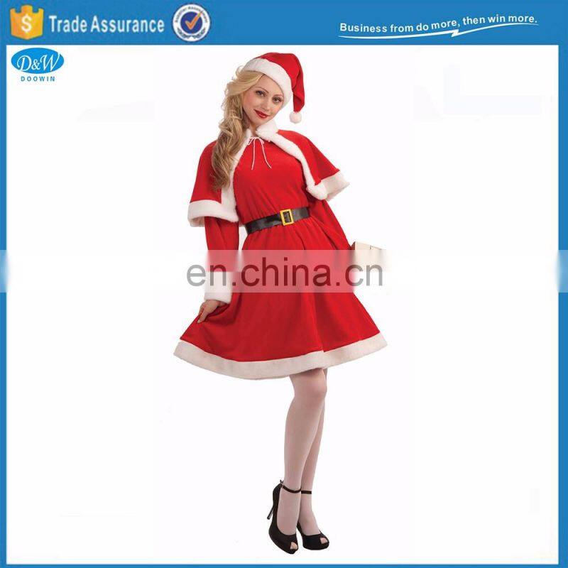 Sexy Ms Santa Claus Fancy Party Dress Outfit