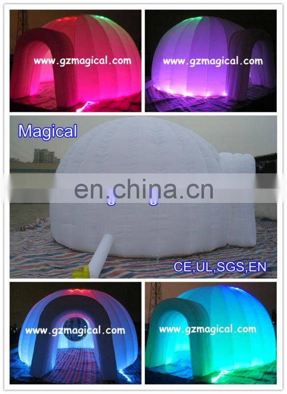 Inflatable flowers decoration for stage