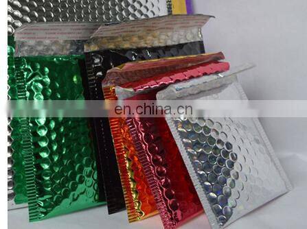 Black aluminium foil bubble bag