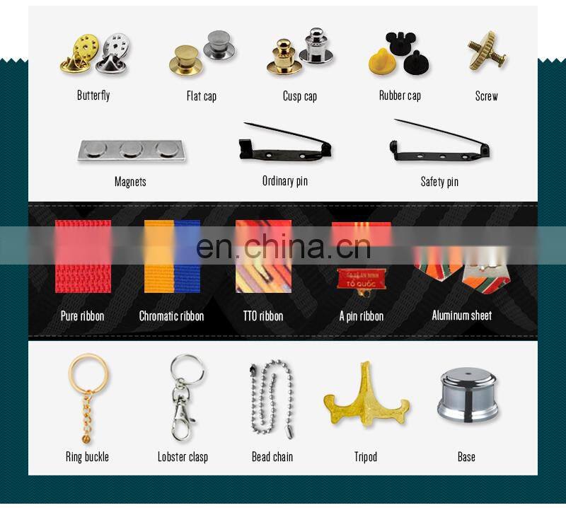 2018 years Souvenir silver replica metal medal honor coins with 3D effect