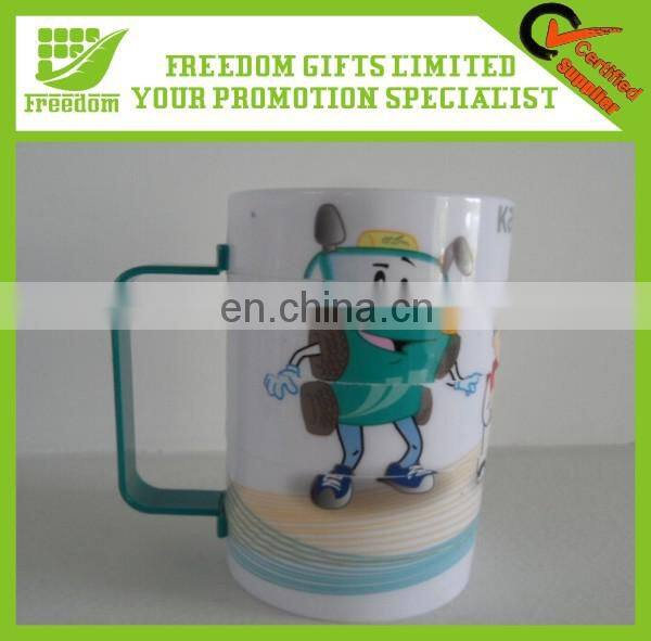 Hot Sale Logo Customized Plastic Puzzle Mug