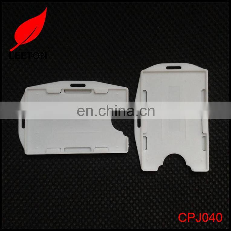 Factory supply two sided rigid badge holder