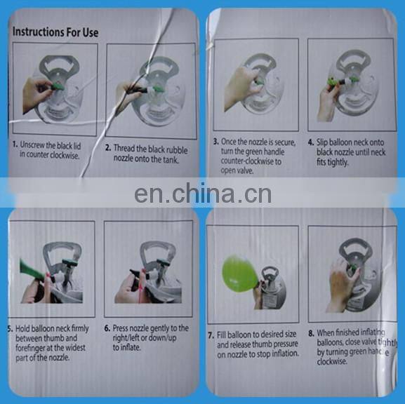 50 LB Welded Low Price Steel Disposable Helium Gas Tank