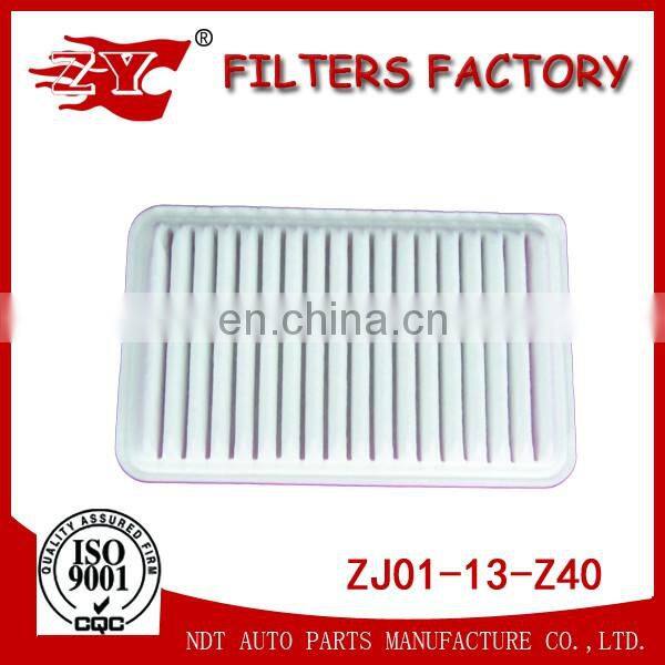 High density auto air filter for Mazda M3 in air intakes oem:ZJ01-13-Z40
