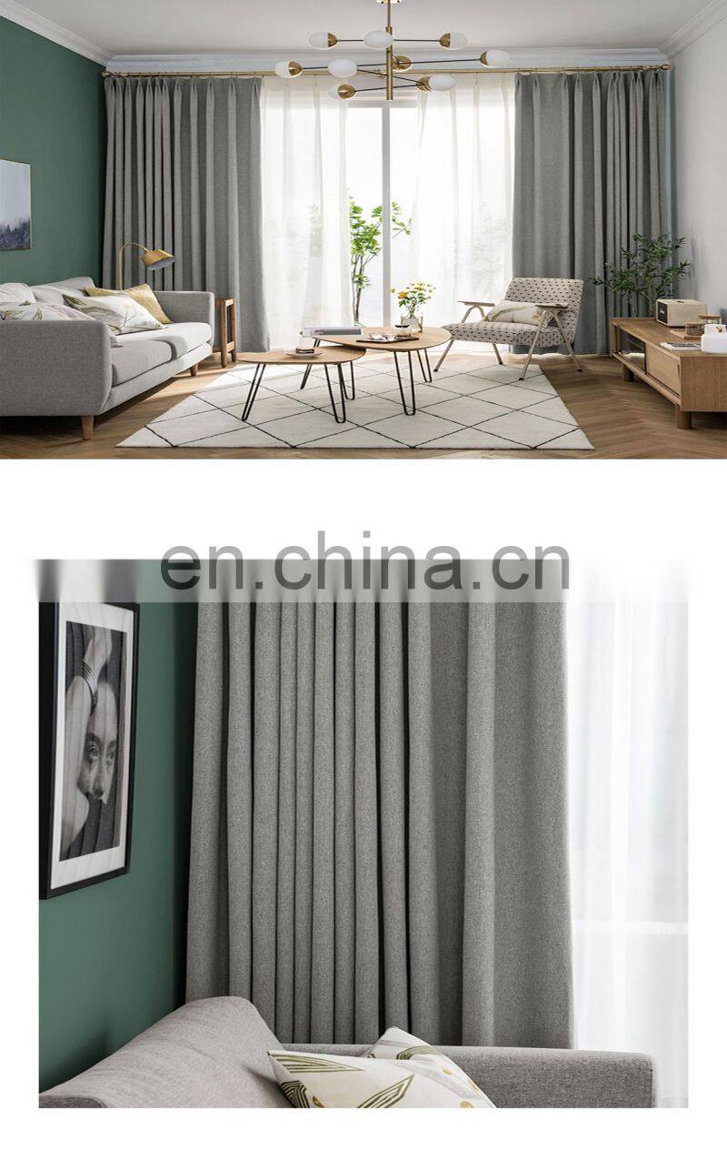Superior quality Thicker european velvet blackout curtains for the living room ready made