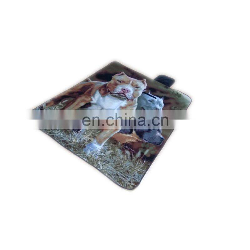 Disposable Promotional Printed Waterproof Custom Logo Foldable Picnic Blanket