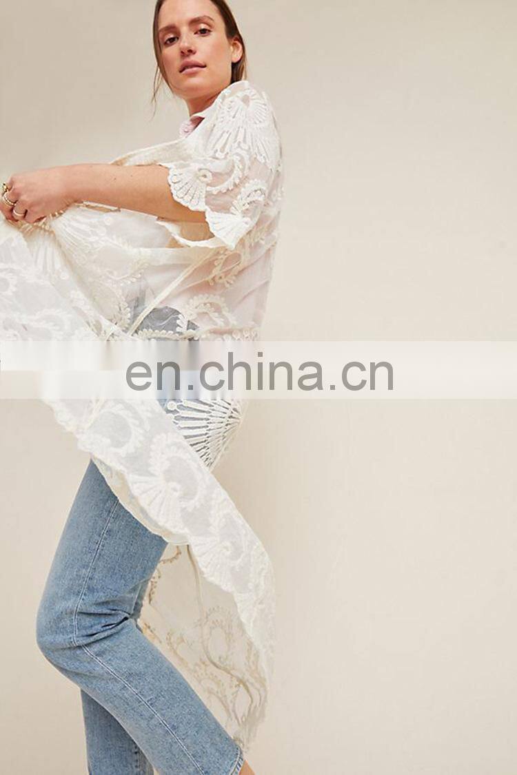 Mesh Cover up 2019 Kimono Beach Swim suit Cover up Pareo de Plage Bathing suit Cover ups Sarong Beach wear Vestido Playa Tunic