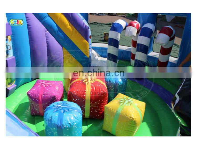 Christmas  inflatable fun city for sale