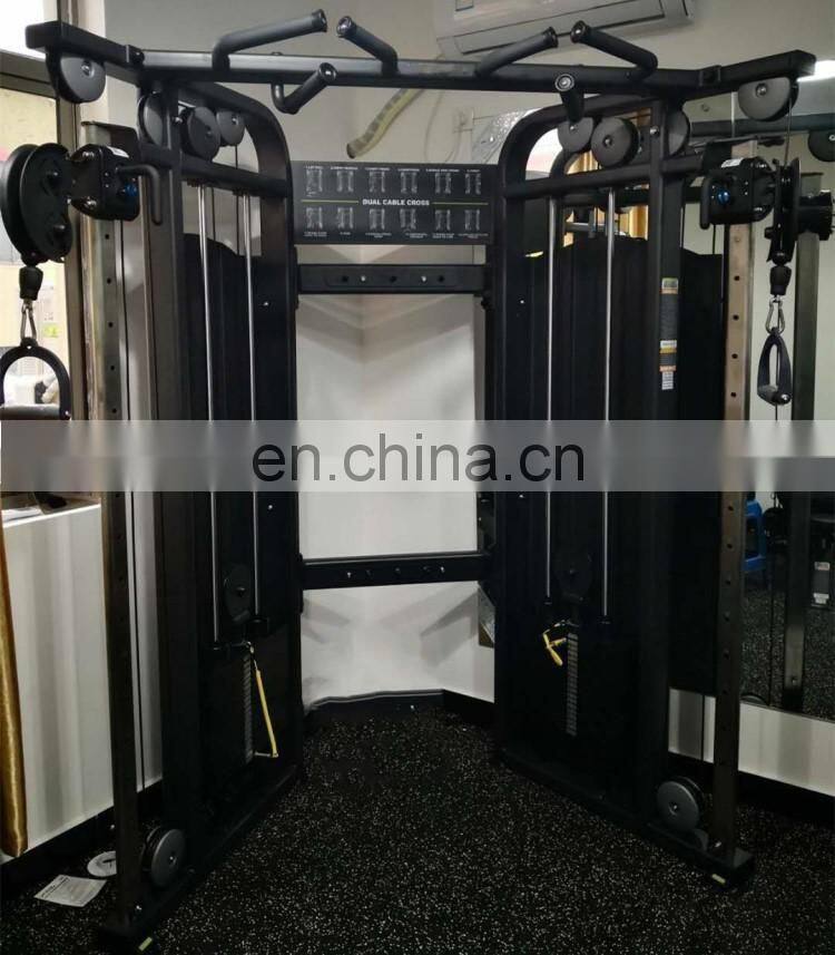 Top quality dual cable-cross multi functional trainer machine commercial gym exercise fitness equipment for sale SET17