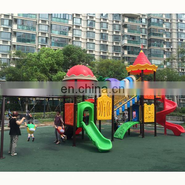 Chinese plastic combination playground for children outdoor