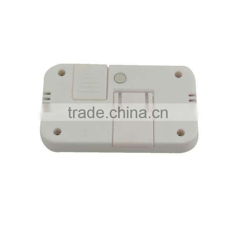 Plain Full Color Wall Clock With Thermometer