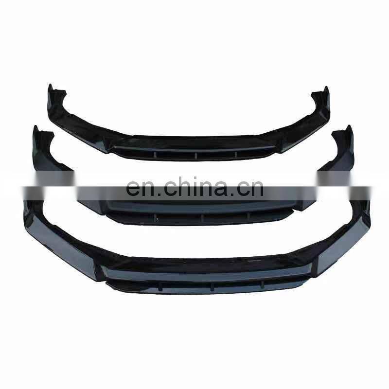 4 pcs carbon fiber front lip splitter for Accord 2018-2020 front shovel