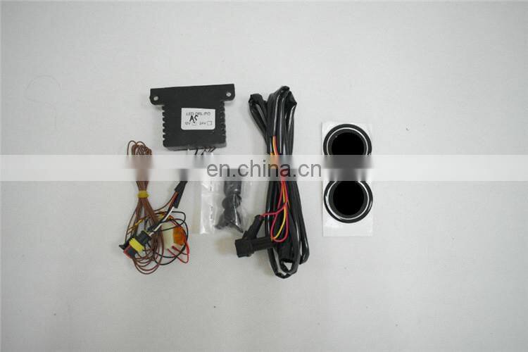 G-CLASS front corner lips with leds for W463 G350/G500/G63/G65 front lip lamps PP material