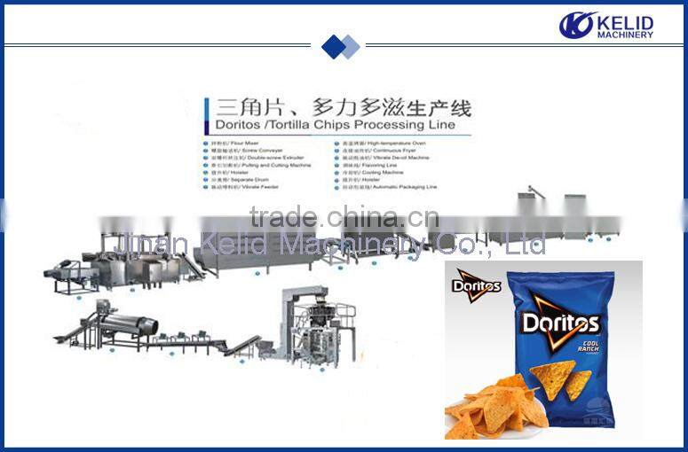 2015 Hot sale new condition Doritos tortilla chip making machine