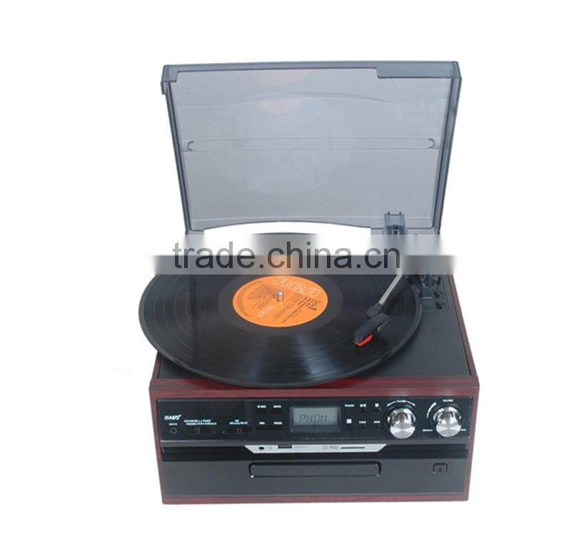 Vinyl music records player,Turntable player,Audio,Hi-Fi music center,Radio