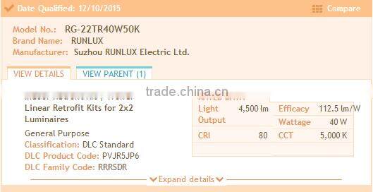 35000hours, 5years warranted,5000K led linear high bay