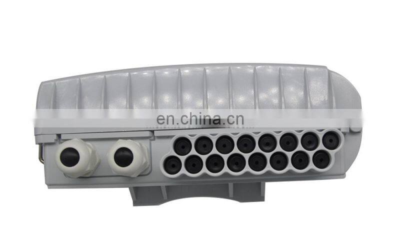 MT-1416 High quality pole mount type outdoor PC plastic 16 core optical distribution box