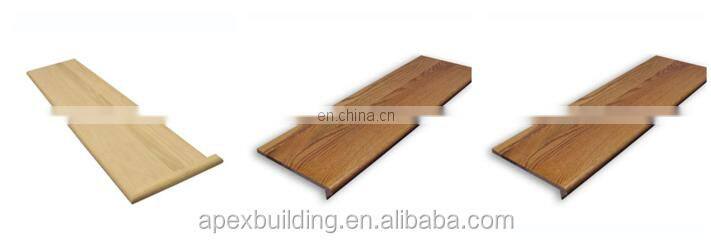 Modern interior wood stairs