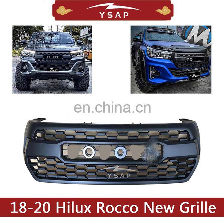 Factory price car parts auto parts 2018-2020 Hilux Rocco New Grille