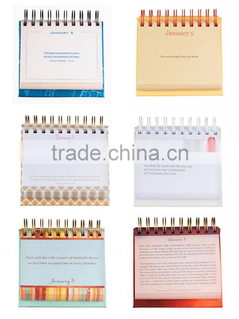 custom photo desk pad calendar wall calendar printing