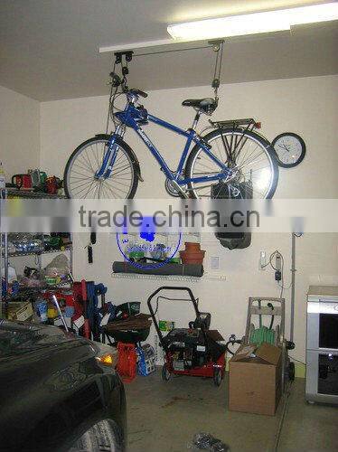 Ceiling BIKE STORAGE Lift Hang Cycle Bicycle Garage Shed Mount Pulley Rack Hoist