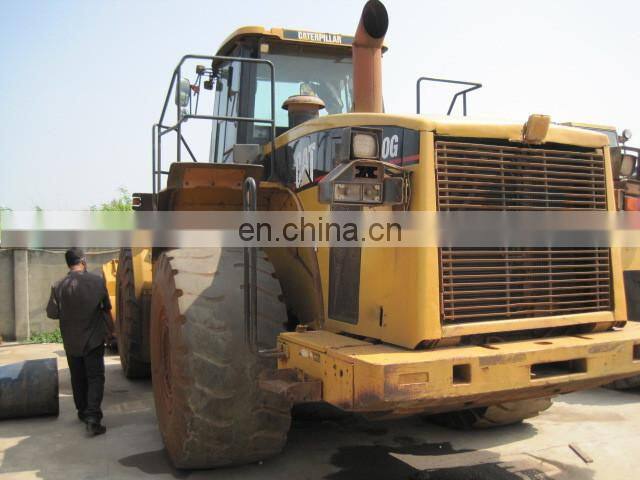 Caterpillar used 966G wheel loader, loading for CAT 966G by container