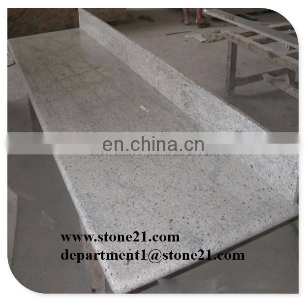 salt and pepper white granite bar counter top