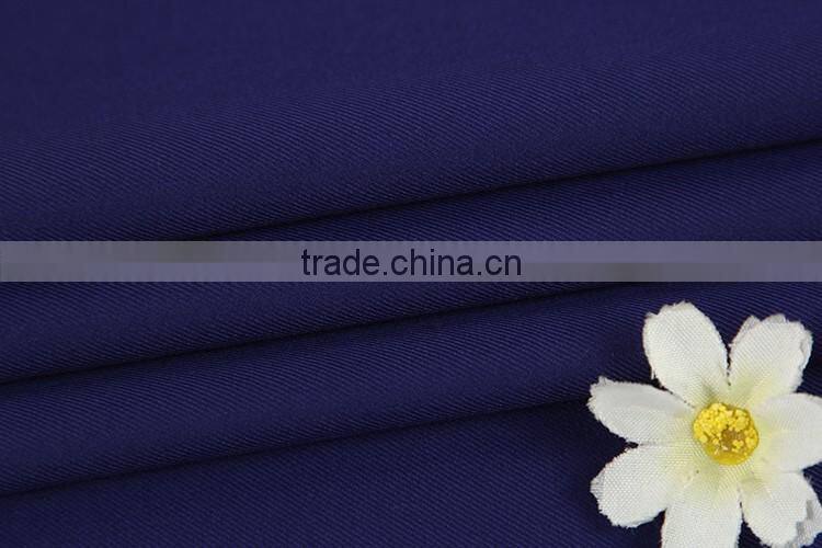 wholesale 320g cheap hot in stock multicolor TR twill serge dyeing military uniform fabric