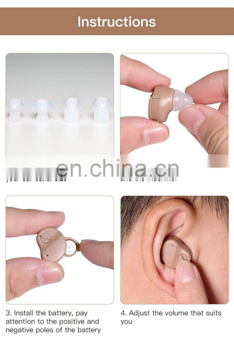 GM-900 Sound Amplifier Hearing aid earphones for the deaf
