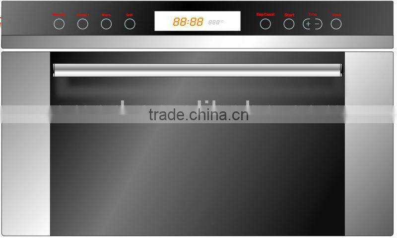 white/silver/black portable mechanical microwave oven