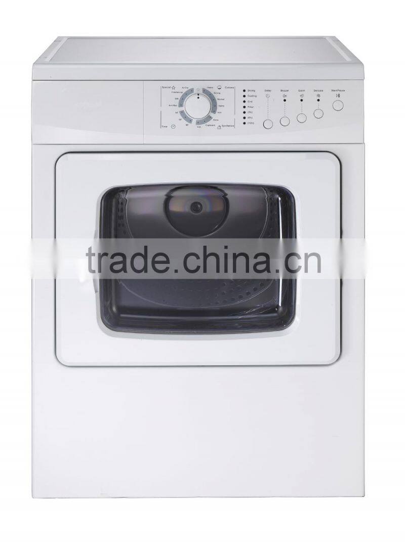 6Kg air tumble clothes dryer with SASO square or round door