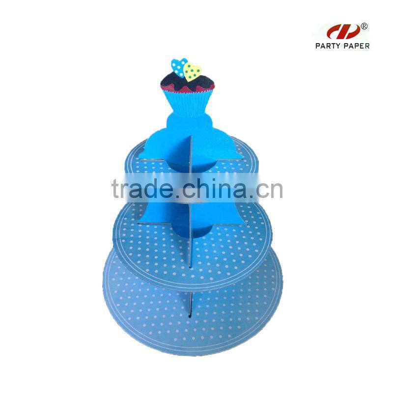 Pretty Paper Cake Cup Stand