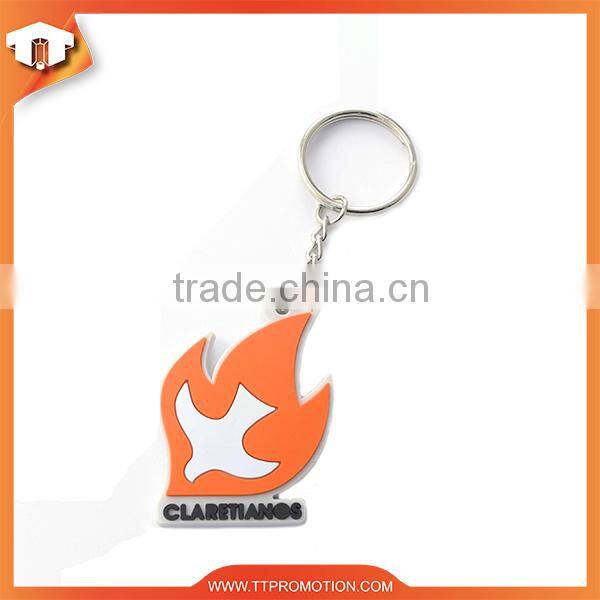Factory customized custom soft pvc keychains