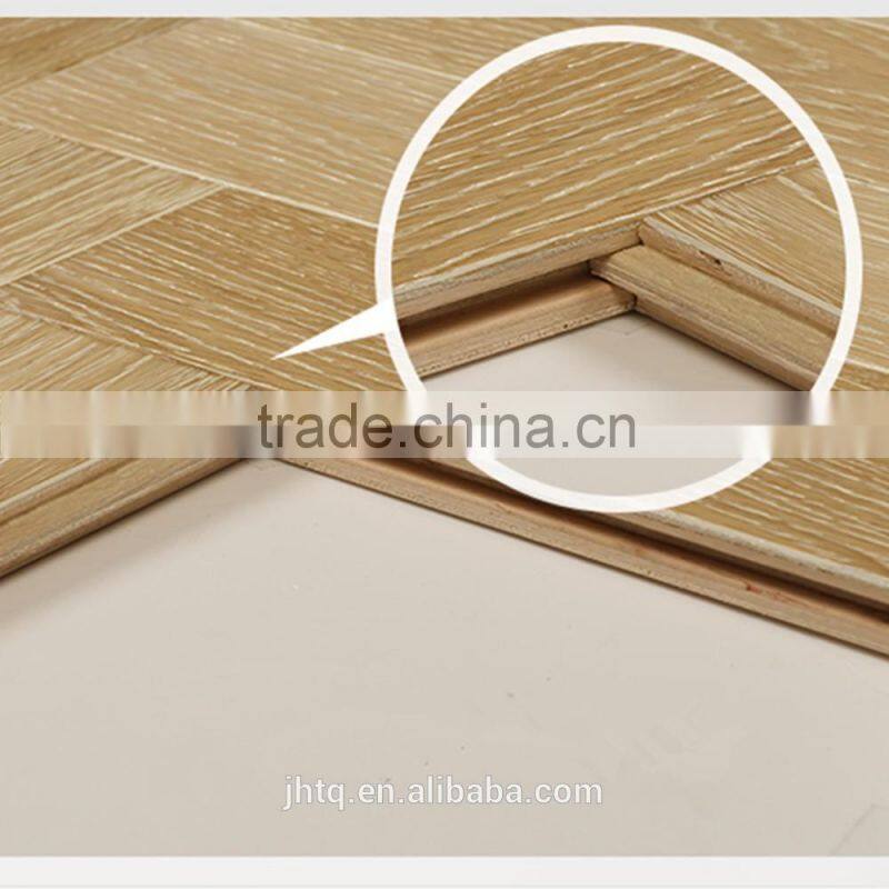 Antique Pecan Multilayer Solid Wood Flooring Big Board 166mm