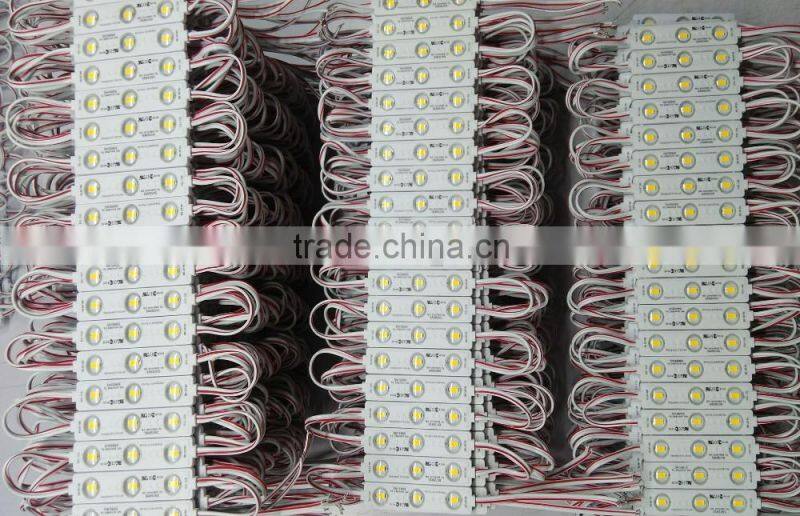 SMD led module 5730/5630/5050/2835 module with optical lens cold-white and colors