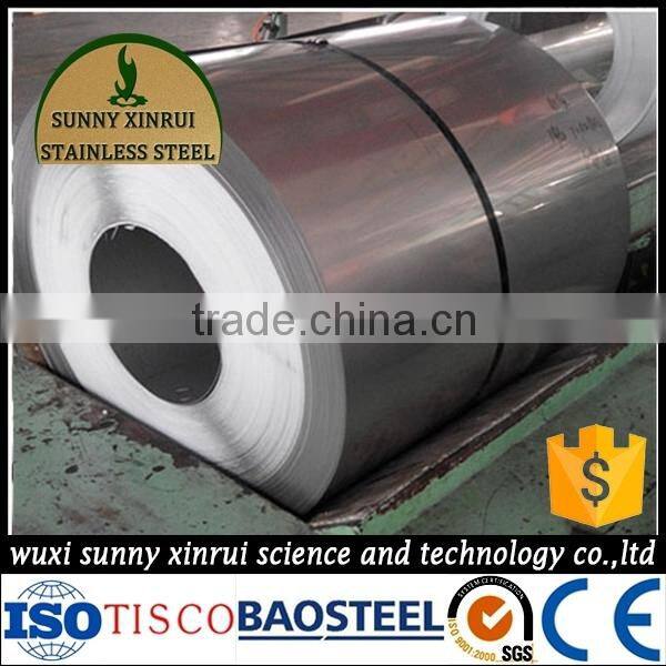 2B finish 321 stainless steel coil price list