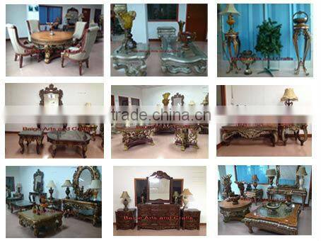 Antique Furniture Iron Mirrors Console Table Matching S-1801