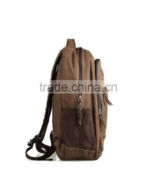 canvas backpack vintage canvas backpack for school