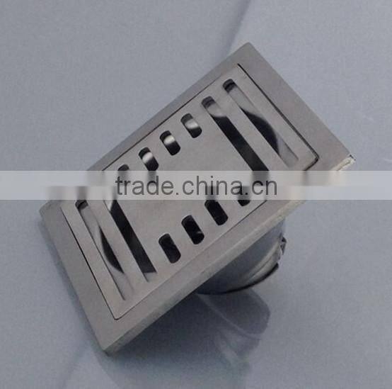 NEW TYPE Stainless Steel Floor Drain.single use , satin finished, brushed